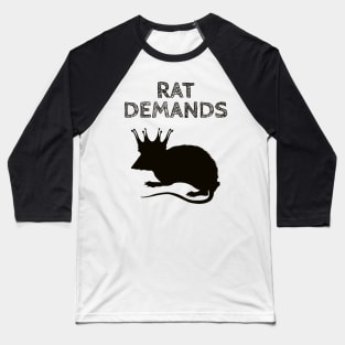 TWIOAT - Rat Demands Baseball T-Shirt